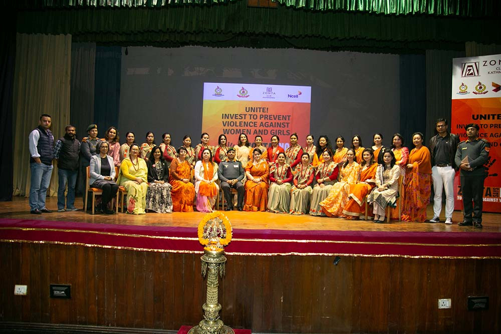 Zonta Club Kathmandu organises awareness programme on VAW at APF